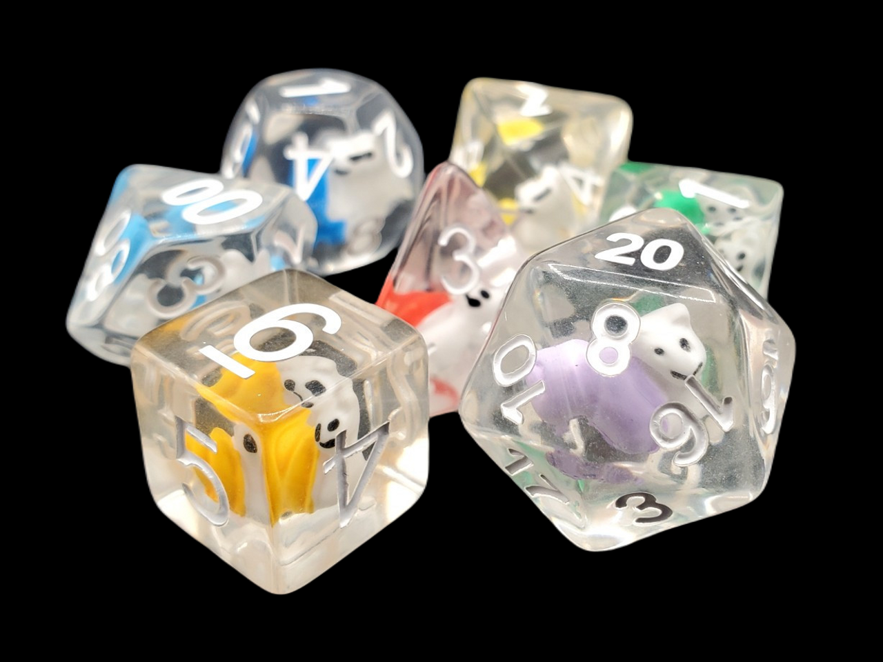 Animal Kingdom Dice - Snail Rainbow