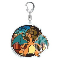 crylic Key Ring Charizard