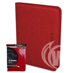 BCW Z-Folio LX 9 Pocket Binder - Red