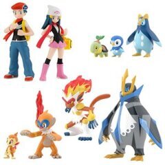 Pokemon Scale World Sinnoh Region COMPLETE SET