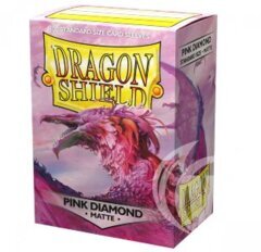 Dragon Shield Standard 100 Count Matte - Pink Diamond