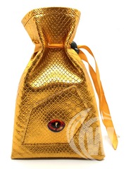 Dragon Eye Dice Bag - Gold Dragon