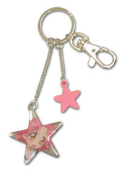 Lucky Star Akira Metal Keychain