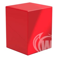 Ultimate Guard Boulder 100+ Deck Box - Solid Red