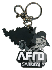 Afro Samurai Afro and Justice PVC Keychain