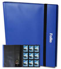 BCW 9 Pocket Folio Binder - Blue