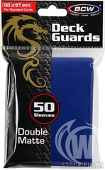 BCW 50 Standard Deck Guards - Blue
