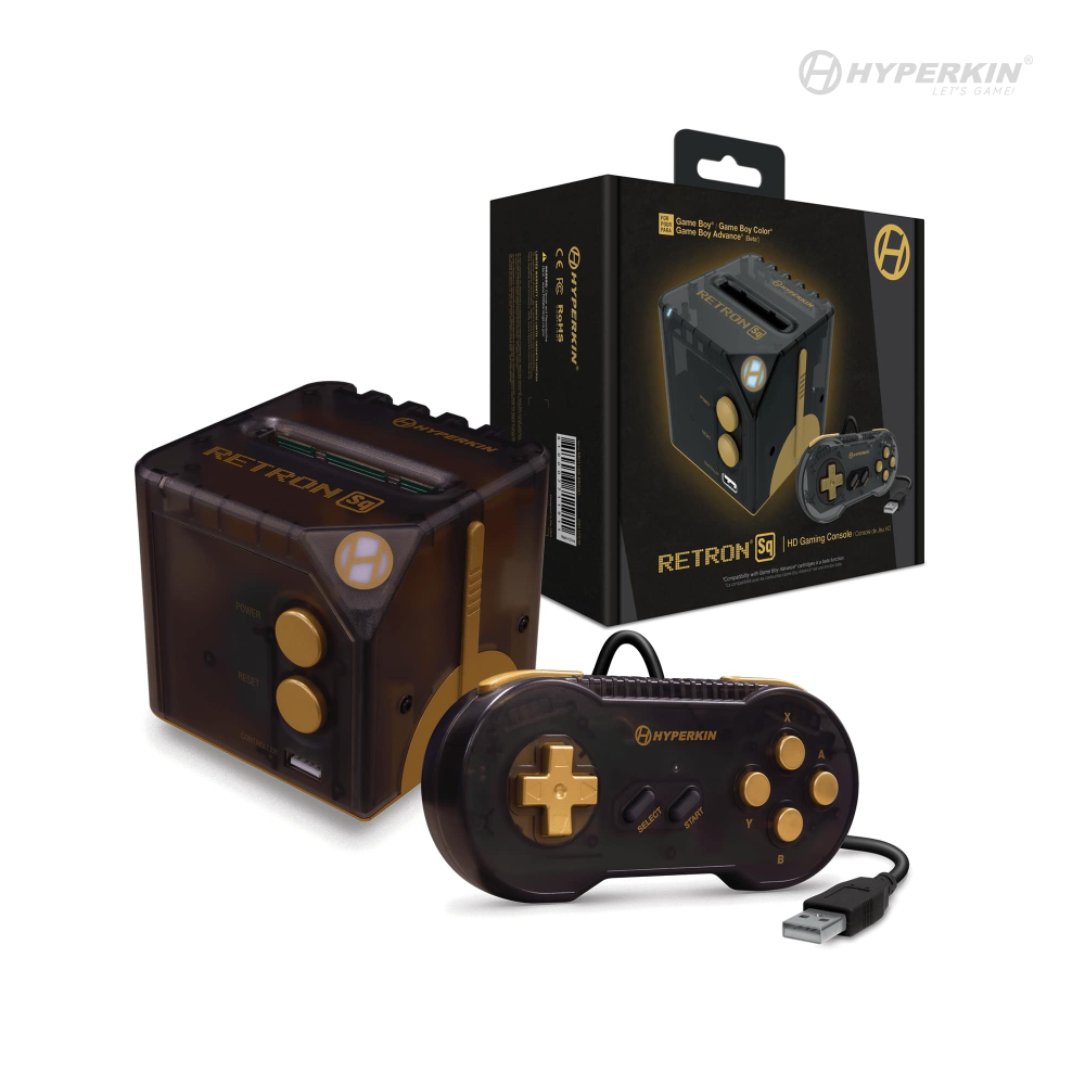 RetroN Sq HD - Black/Gold