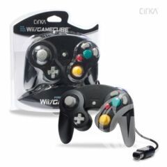 CirKa Wired Controller For GameCube / Wii - Black