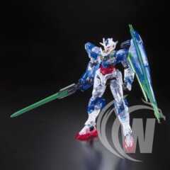HG Mobile Suit Gundam 00 the Movie 1/144 00 QAN[T] Clear Color Version Plastic Model [Premium Bandai Exclusive]