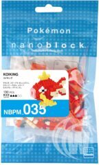 Kawada NBPM-035 nanoblock Pokemon Magikarp (Koiking)