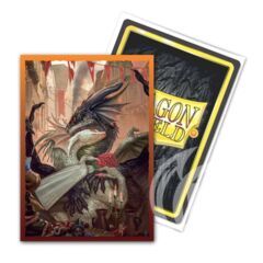 Dragon Shield Standard 100 Count Brushed Art - Valentine Dragons 2021