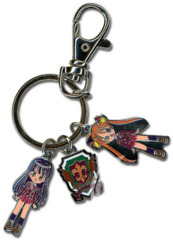 Negima Asun& Konoka Metal Keychain