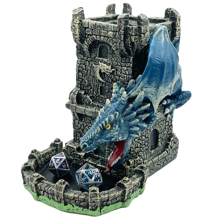Dragons Fury Dice Tower - Blue