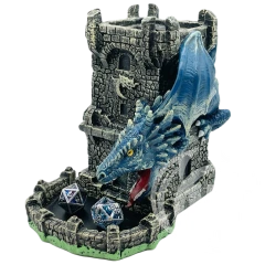 Dragon's Fury Dice Tower - Blue