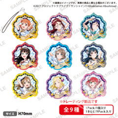 Love Live! Sunshine!! Trading Glitter Acrylic Strap vol.2
