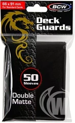 BCW 50 Standard Deck Guards - Black