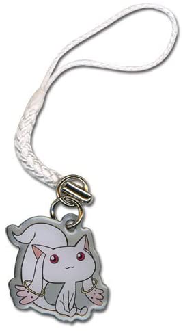 Madoka Magica Kyubey Cellphone Charm