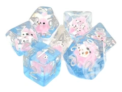 Animal Kingdom Dice - Pink Squirrel