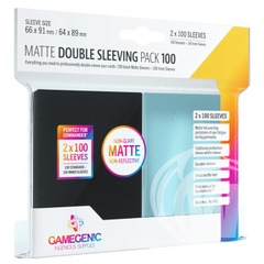 Gamegenic Matte Double Sleeving Pack 100Ct
