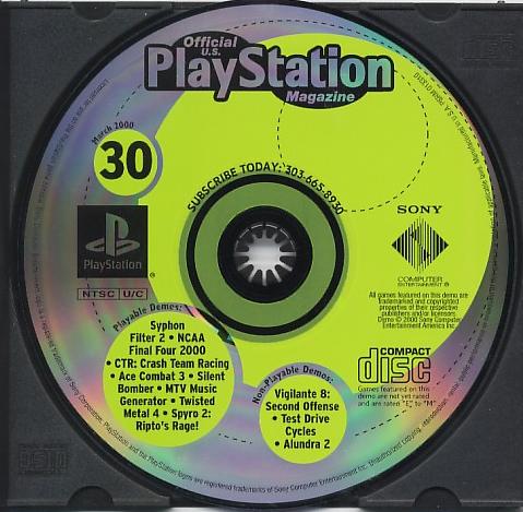 Official U.S. Playstation Magazine Issue 30