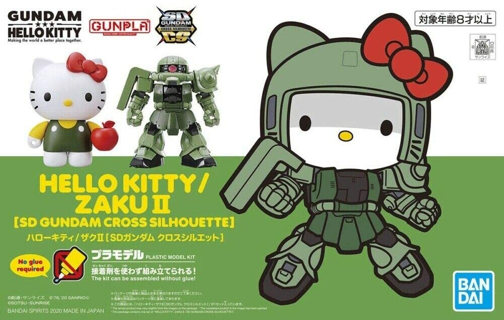 HELLO KITTY/ZAKU?[SD GUNDAM CROSS SILHOUETTE]