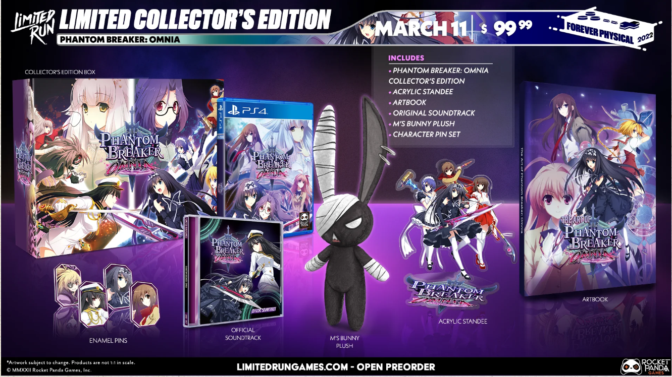 PHANTOM BREAKER: OMNIA COLLECTORS EDITION (PS4)