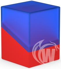 Ultimate Guard Synergy 100+ Deck Box - Blue/Red