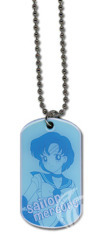 Sailor Moon Sailor Mercury Dog Tag Necklace