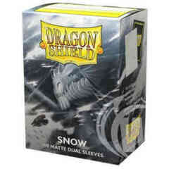 Dragon Shield Standard 100 Count Dual Matte - Snow