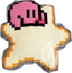 Little Buddy 1637 Kirby Adventure Kirby of the Stars 8-Bit Kirby and Star Cushion Plush, 12