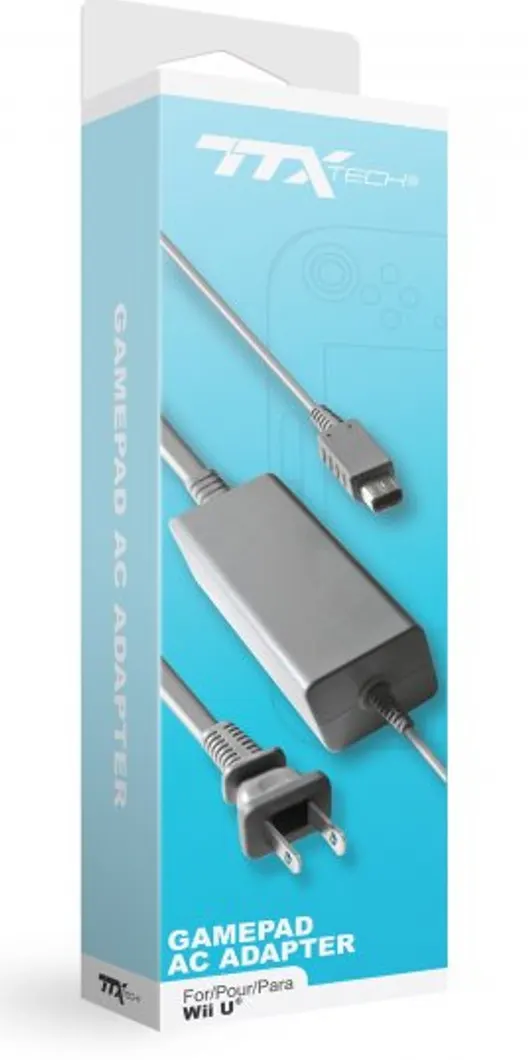 TTX Tech WiiU Gamepad AC Adapter