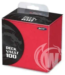 BCW Deck Vault 100 - Red