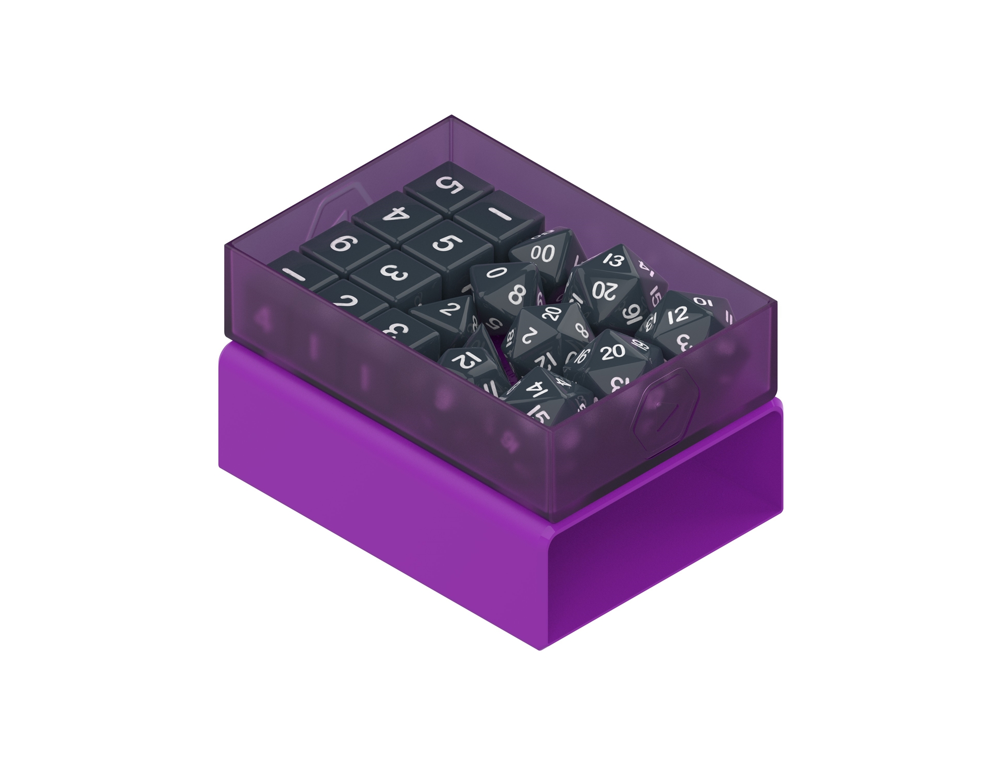 Dicebox - Bard Purple
