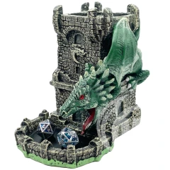 Dragon's Fury Dice Tower - Green