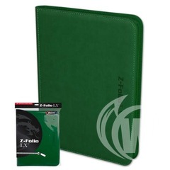 BCW Z-Folio LX 9 Pocket Binder - Green