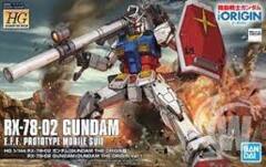 The Origin RX-78-02 Gundam (The Origin Ver.) HG The Origin 1/144
