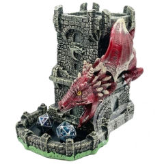 Dragon's Fury Dice Tower - Red