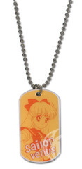 Sailor Moon Sailor Venus Dog Tag Necklace