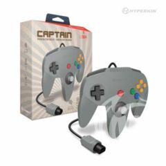 Hyperkin N64 Captain Premium Controller - Gray