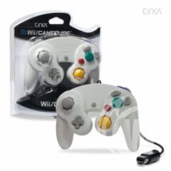 CirKa Wired Controller For GameCube / Wii - White