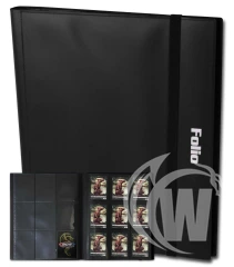 BCW 9 Pocket Folio Binder - Black
