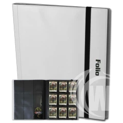 BCW 9 Pocket Folio Binder - White