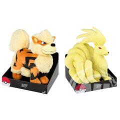 TOMY Pokemon Large Jumbo T19349 Arcanine & T19350 Ninetales Plush