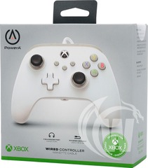 PowerA Xbox One Enhanced Wired Controller - White