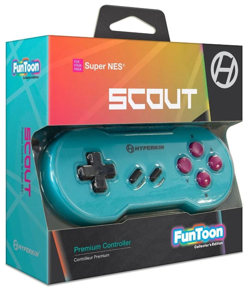 Hyperkin SNES Scout Premium Controller - Hyper Beach