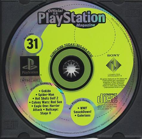 Official U.S. Playstation Magazine Issue 31