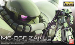 RG 1/144 MS-06F Mass Production Zaku Plastic Model