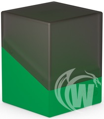 Ultimate Guard Synergy 100+ Deck Box - Black/Green