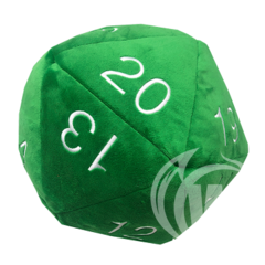 D20 Jumbo Plush - Green